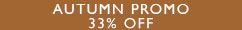33% OFF IN AUTUMN PROMO