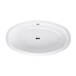 Bette Home Oval Steel Inset Bath