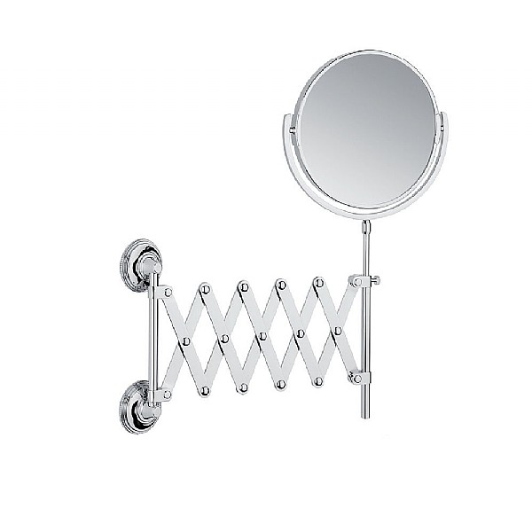 Samuel Heath Style Moderne Extending Mirror Plain Magnifying Cosmetic Mirrors Cp Hart Samuel Heath Style Moderne Extending, Bathroom Extending Wall Mirror