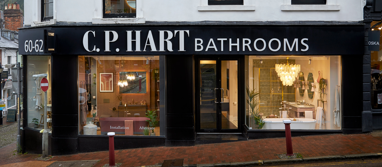 Bathroom Showrooms in Tunbridge Wells | C.P. Hart | Luxury Bathrooms