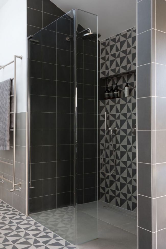 Luxury Black Bathroom Designs, Black Bathroom Tiles Design