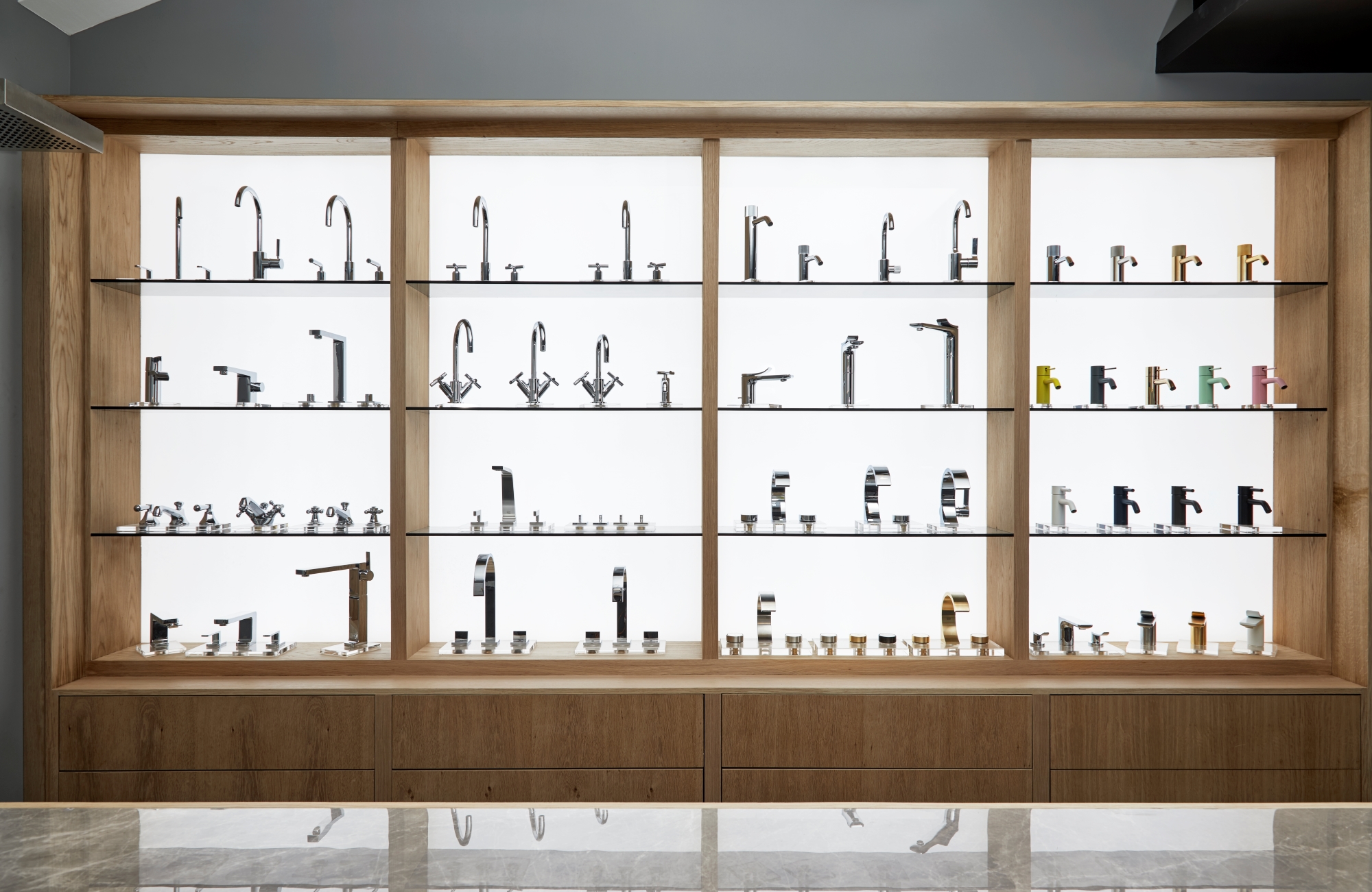 Dornbracht Design Studio Basin Mixers Display