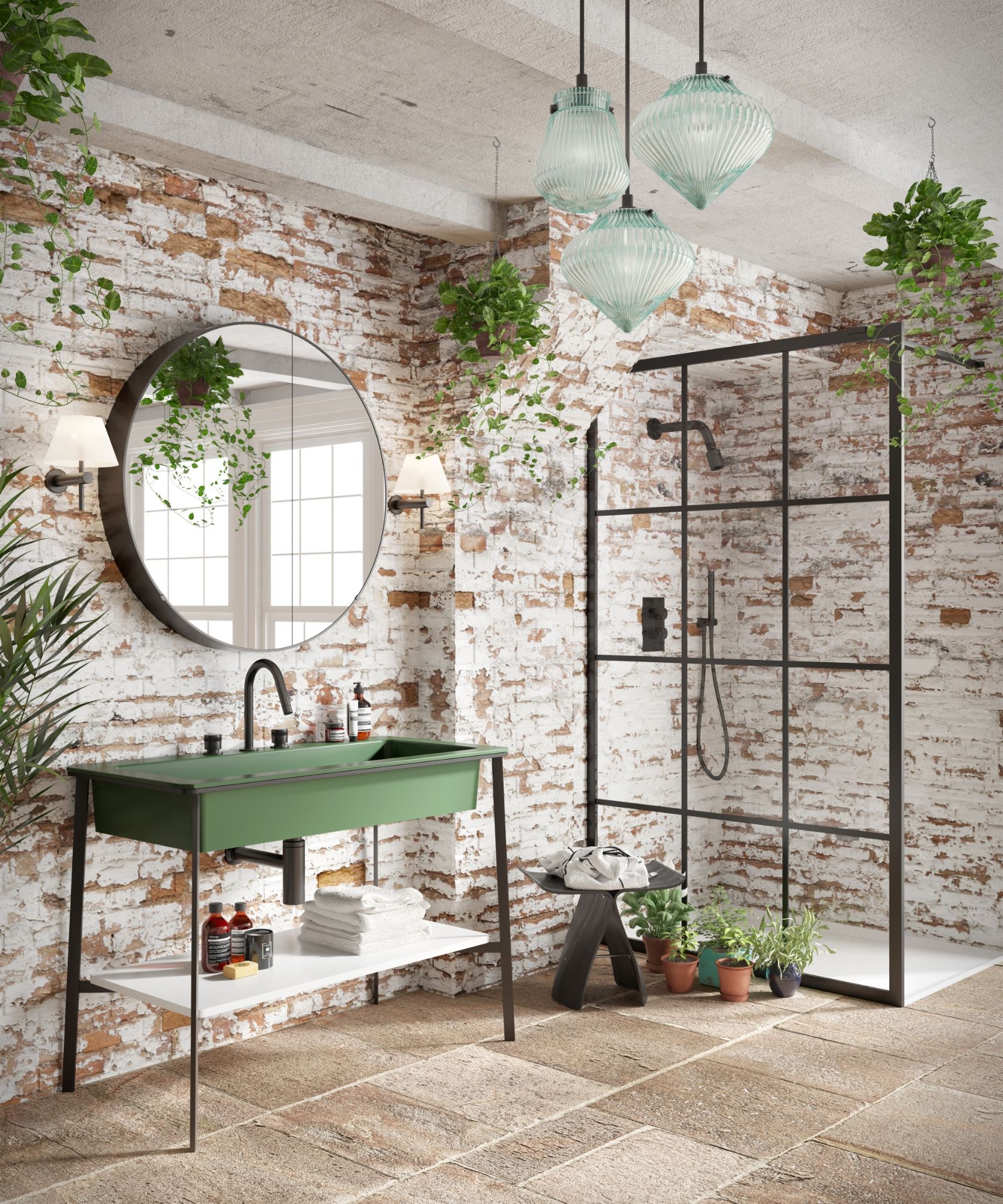 Drench Frahm Shower Screen