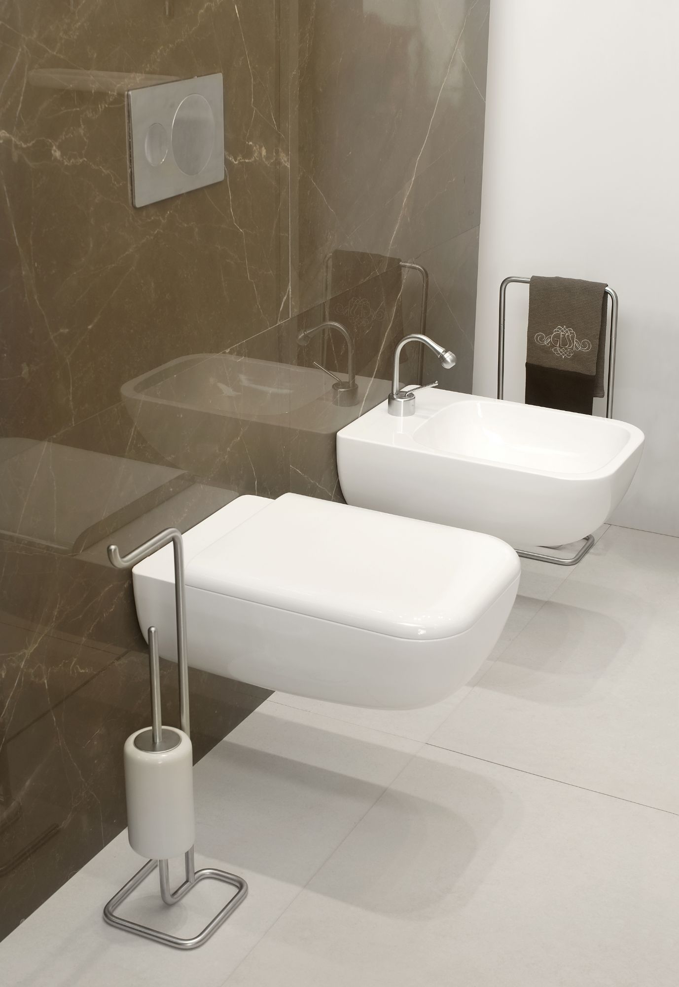 Gessi Goccia toilet and seat, available at C.P. Hart