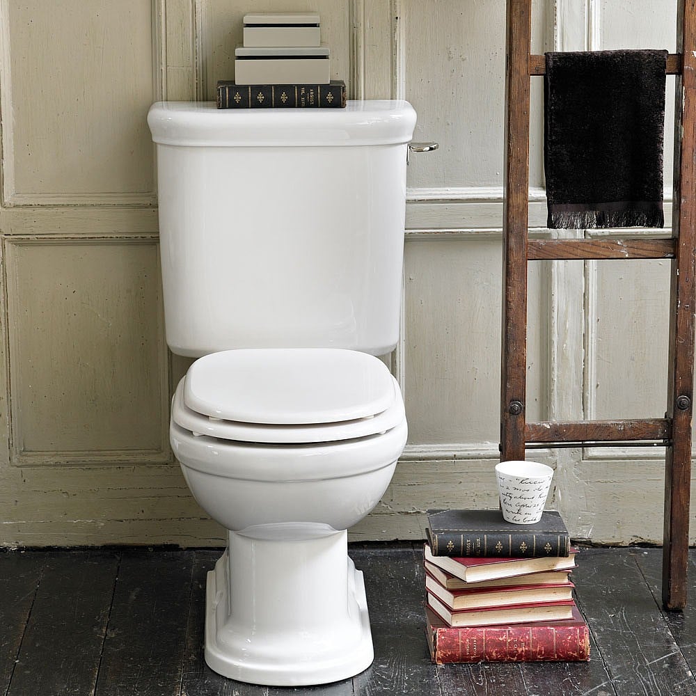 Kew Close Coupled White Ceramic Toilet from C.P. Hart