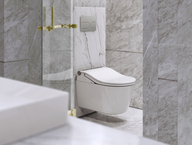 Modern Bathrooms TOTO Japanese Toilet