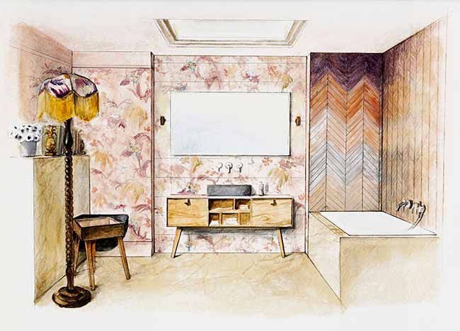 Contemporary House of Hackney room set