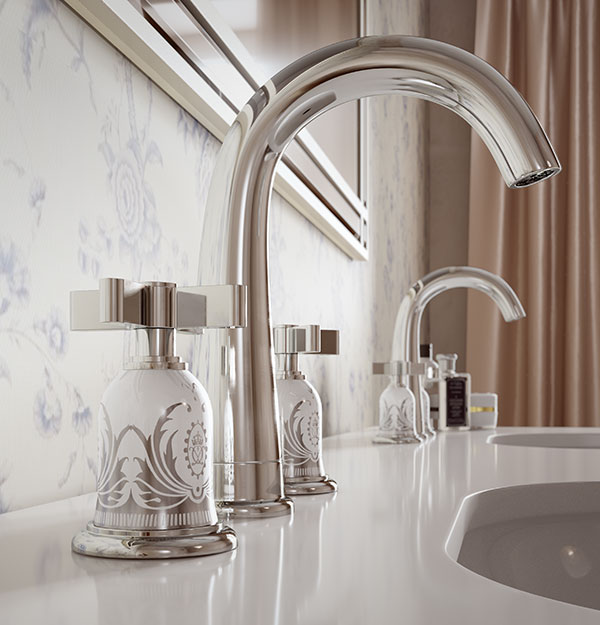 The darley 3-piece basin mixer