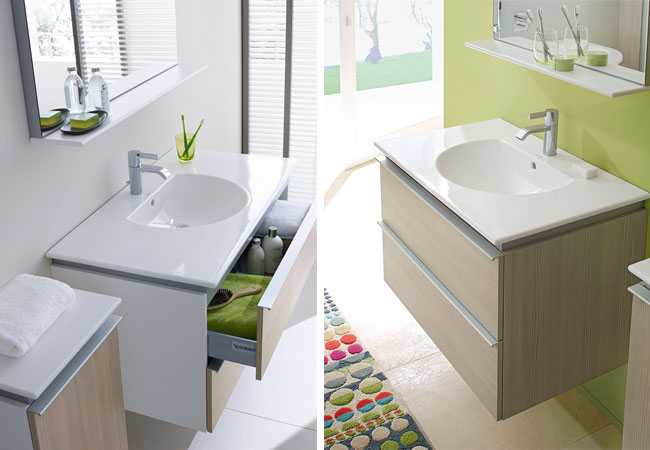 Duravit Darling New washbasin and furniture 