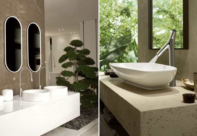 Gessi Goccia and Starck Organic