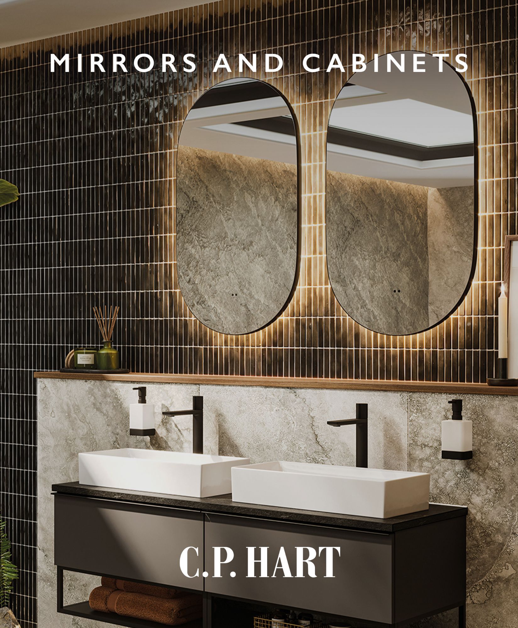 C.P. Hart Mirrors and Cabinets