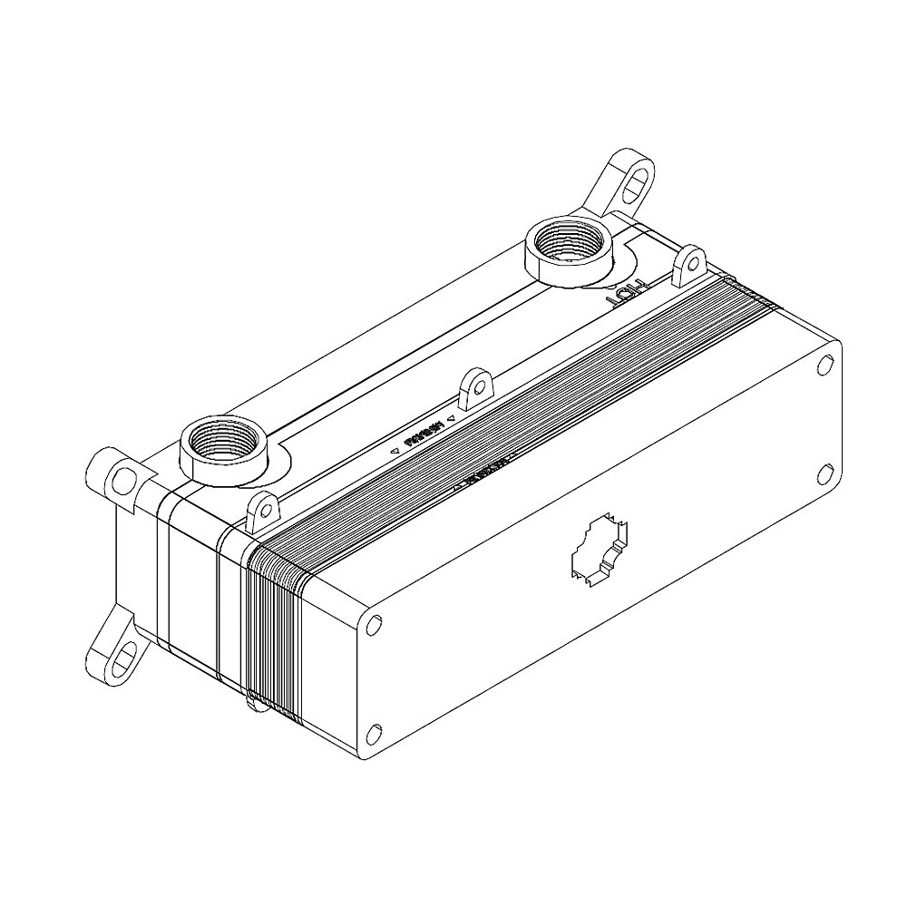 C.P. Hart Concealed Body for Argo Thermostatic Valve with Handshower, Diverter and Individual Rosettes