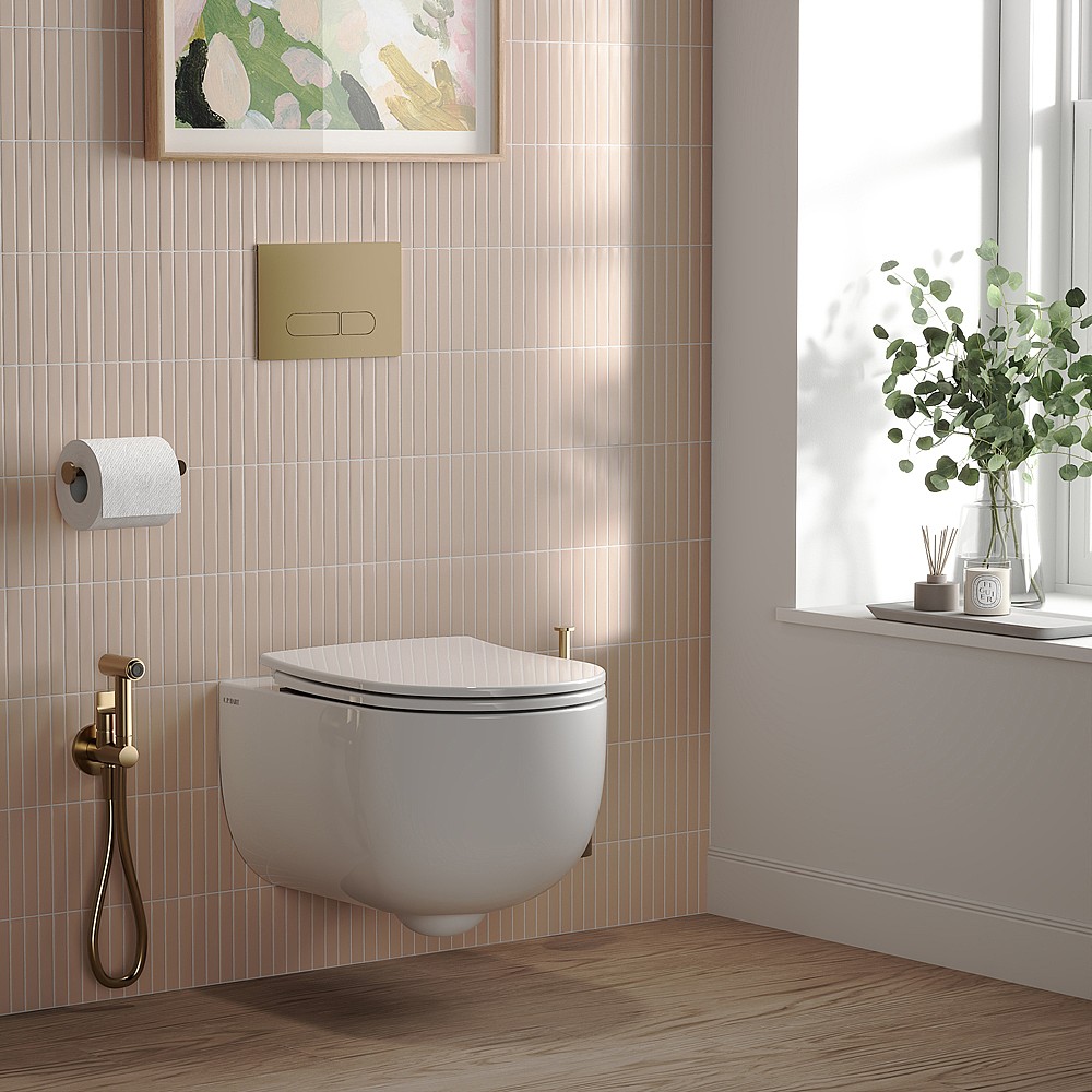 C.P. Hart Ortano Wall-Mounted Vortex Flush Pan