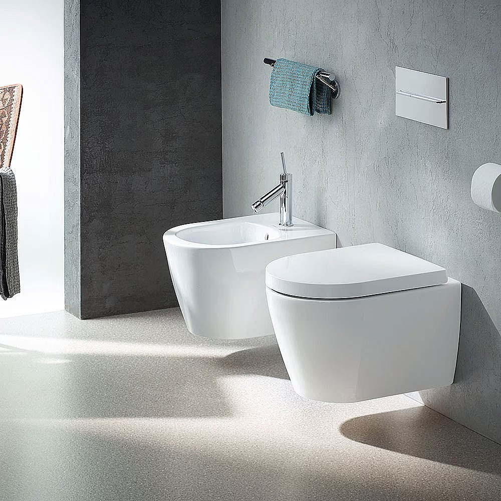 Duravit ME by Starck Wall-Mounted Bidet 370x570mm