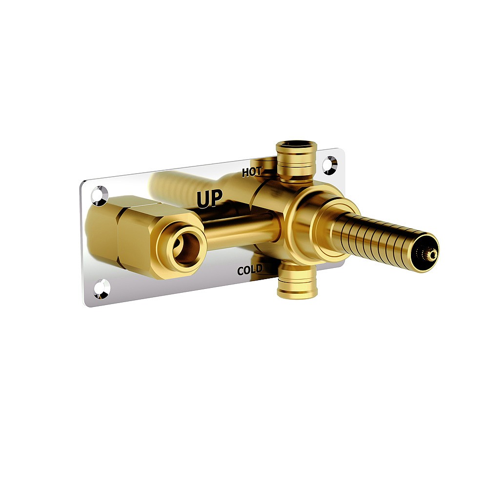 Universal Concealed Body for Franz Viegener Single Lever Wall-Mounted  Basin Mixers