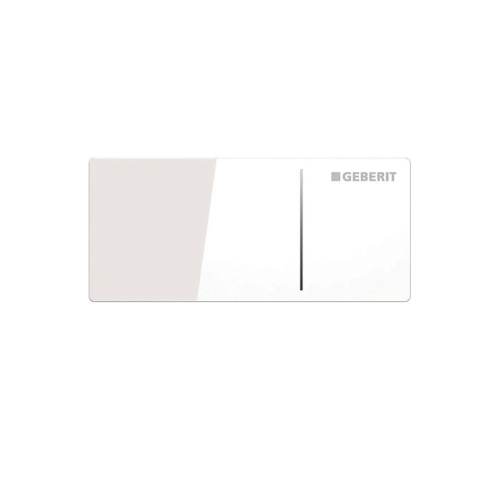 Geberit Omega 70 Dual Flush Plate White Glass Flush Panels CP Hart