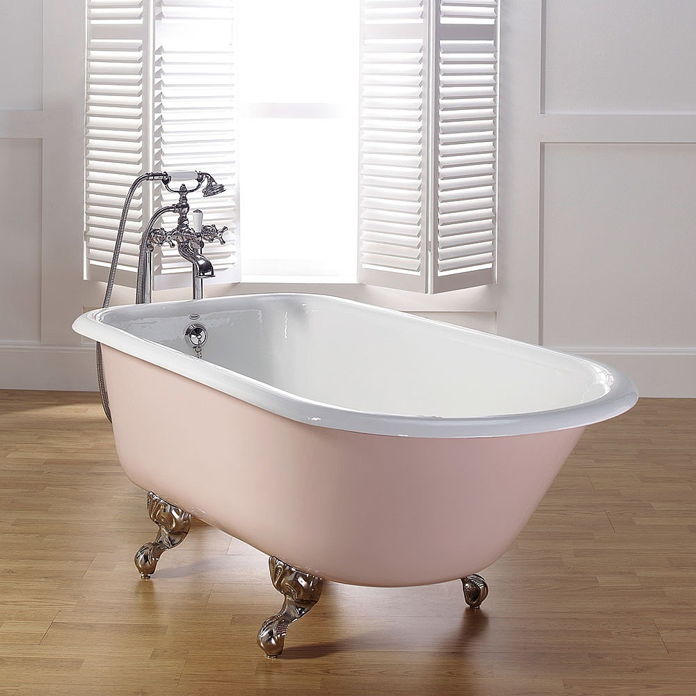 Russell Adams and MTI Baths create an elegant double slipper tub with  minimal and soft curves - Global Design News