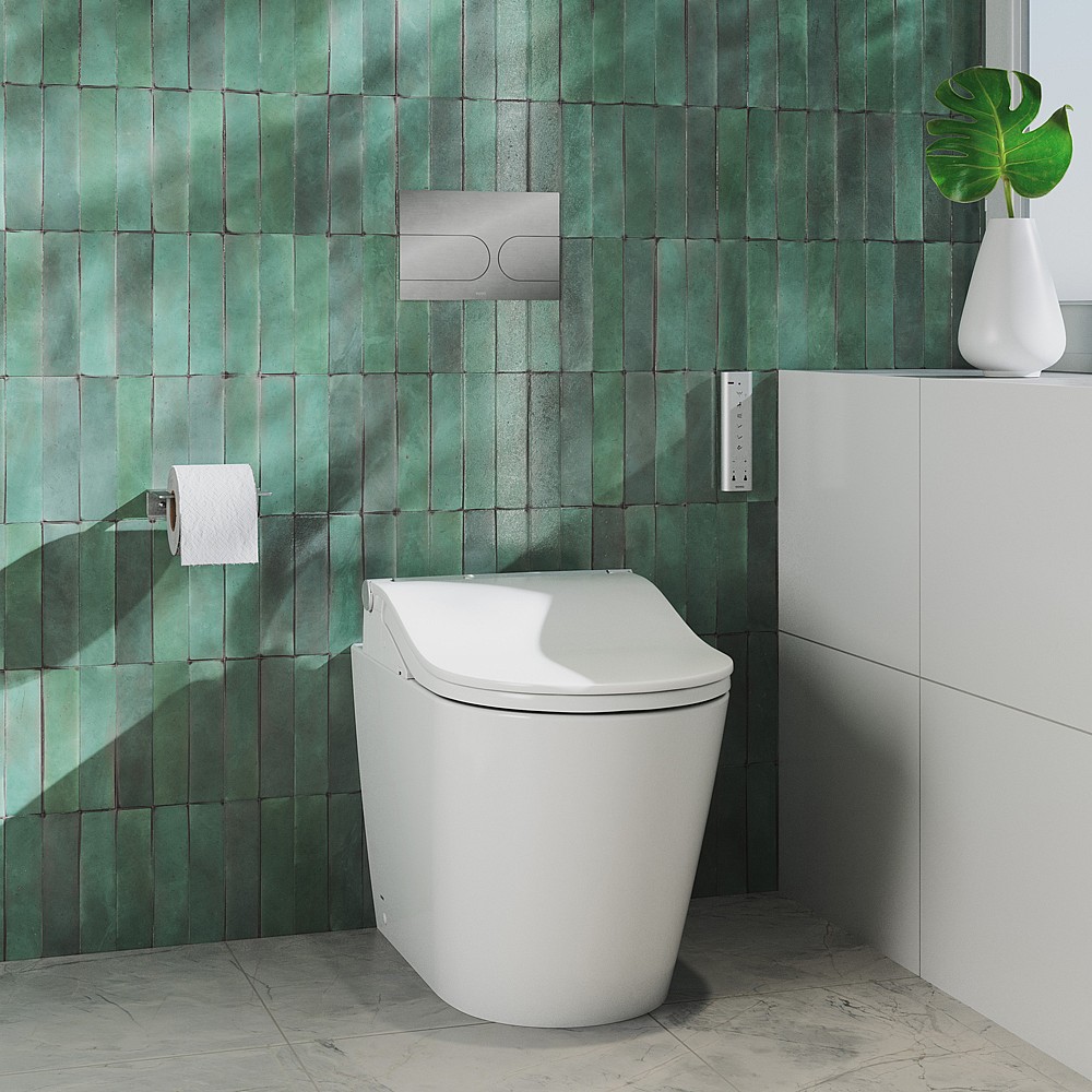 TOTO RW Back-To-Wall Auto Flush Washlet