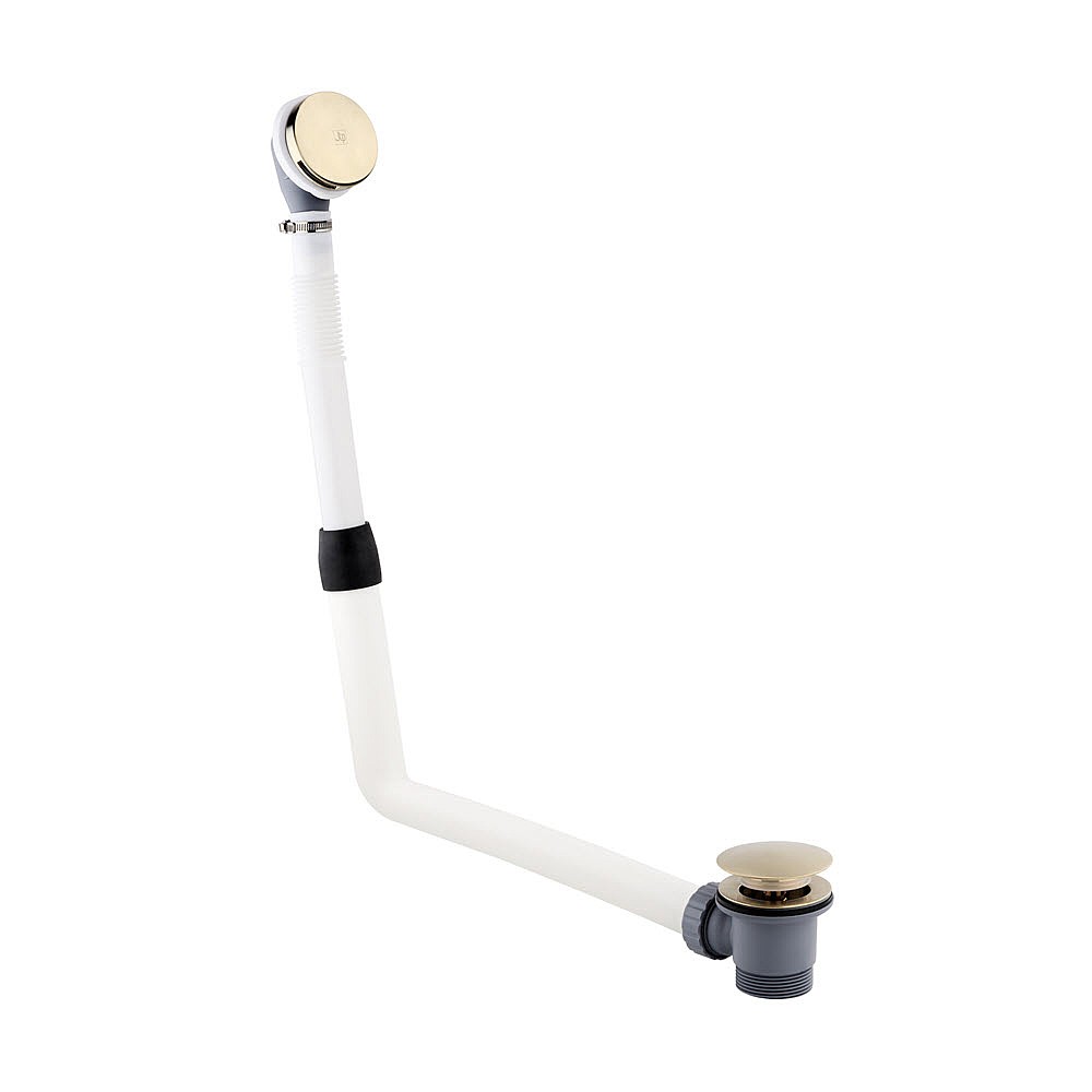 Just Taps VOS Click Clack Bath Waste Brushed Brass