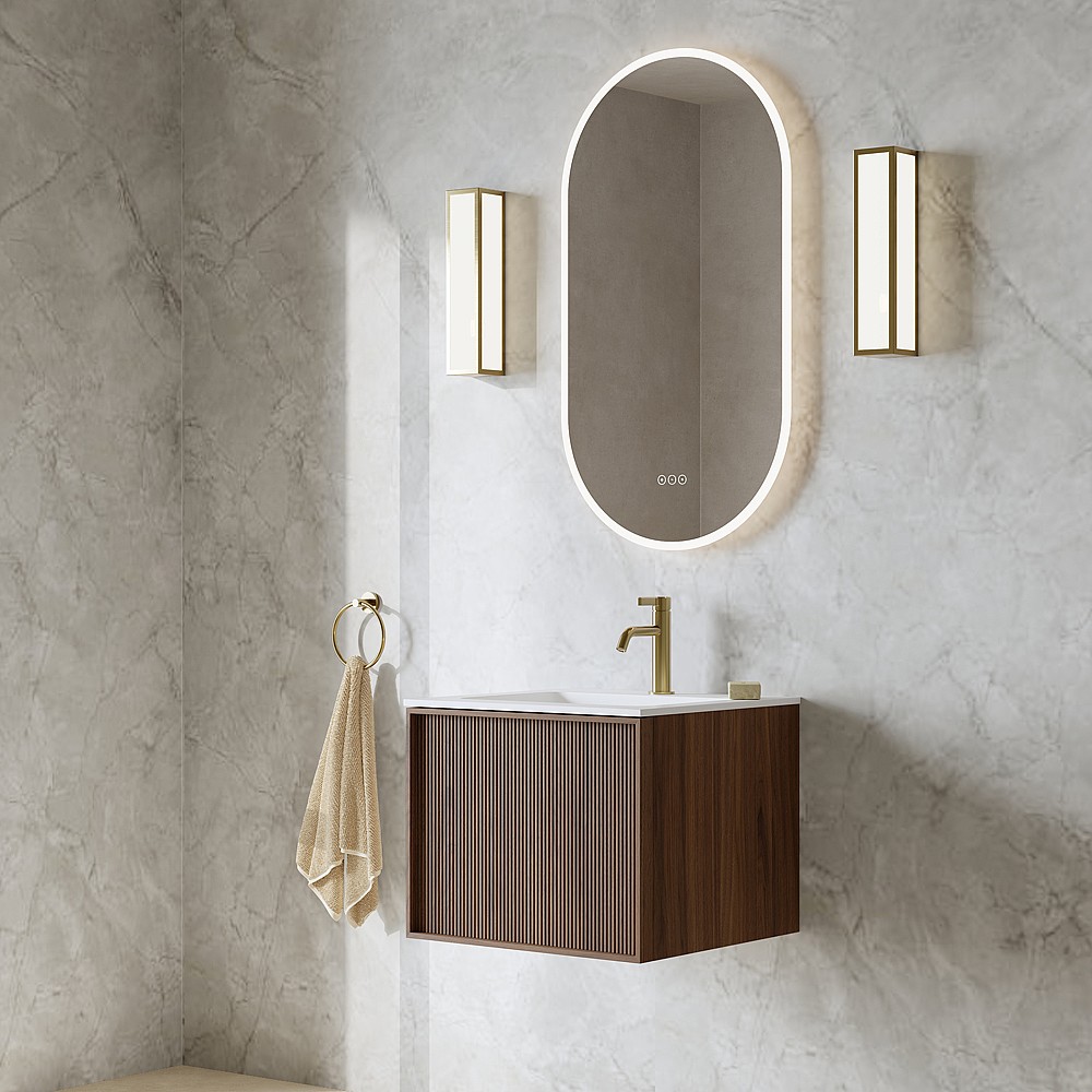 C.P. Hart Chelsea Single Drawer Vanity Unit with Integrated Basin