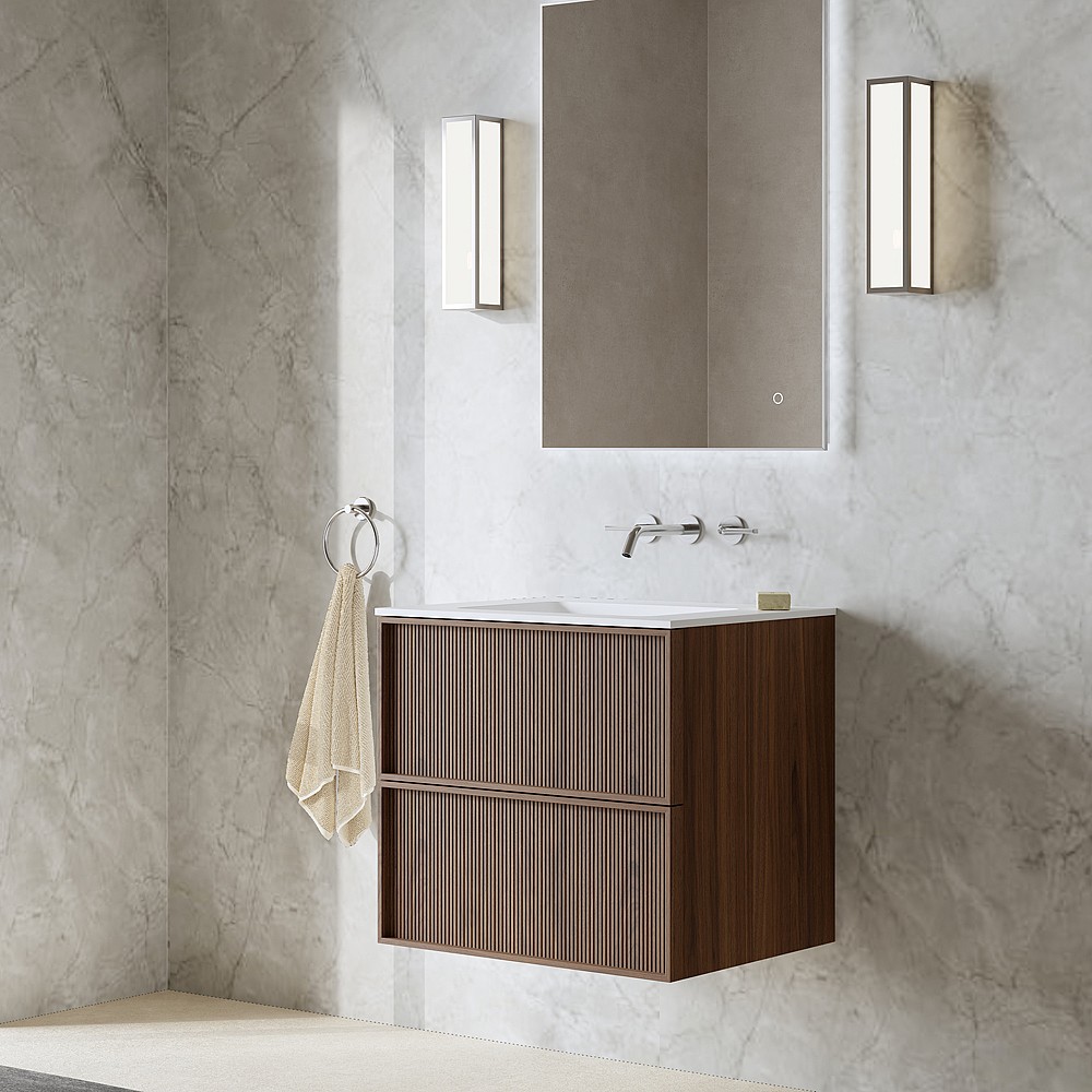 C.P. Hart Chelsea Two Drawer Vanity Unit with Integrated Basin