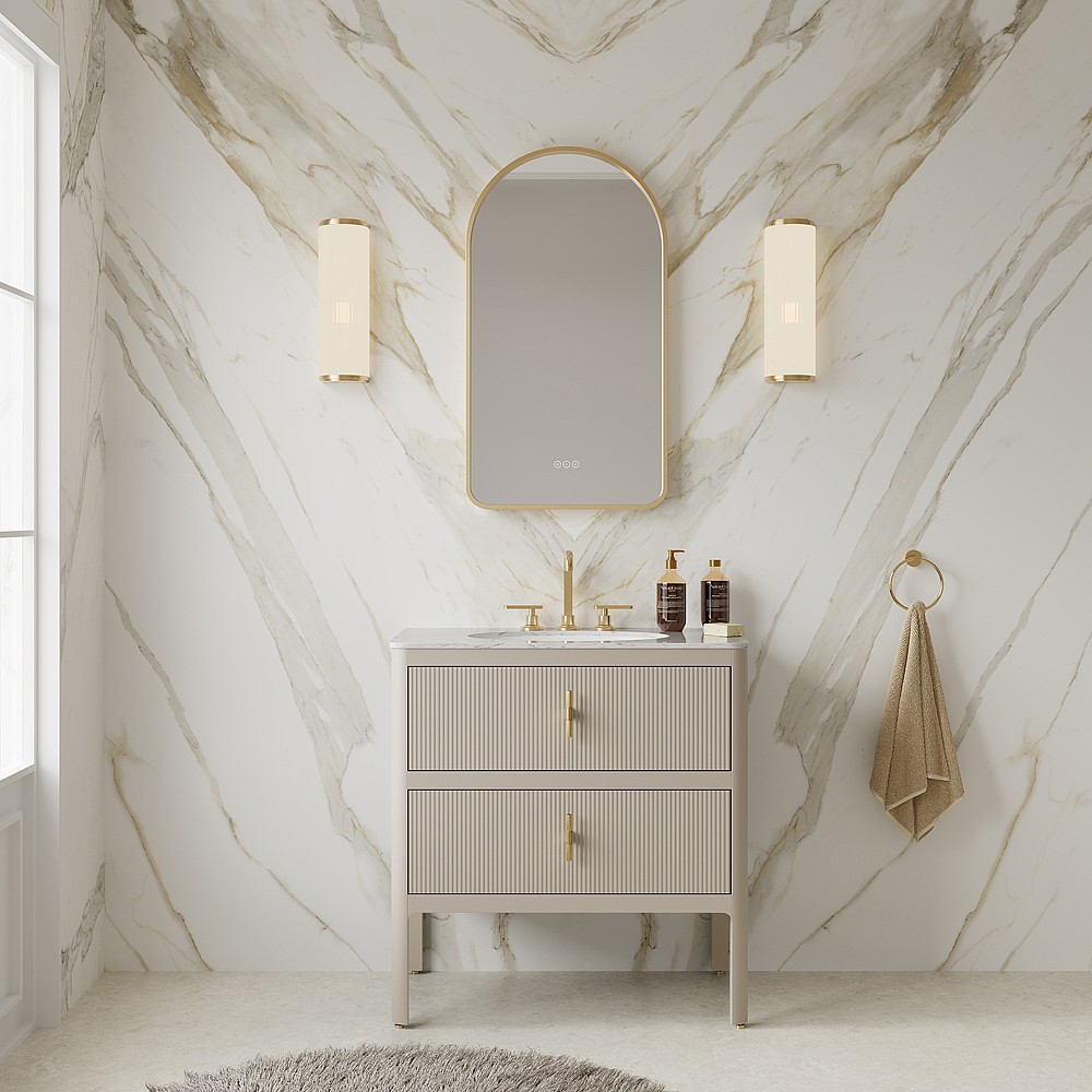 C.P. Hart Mayfair Two Drawer Vanity Unit 800mm with Oval Underbowl