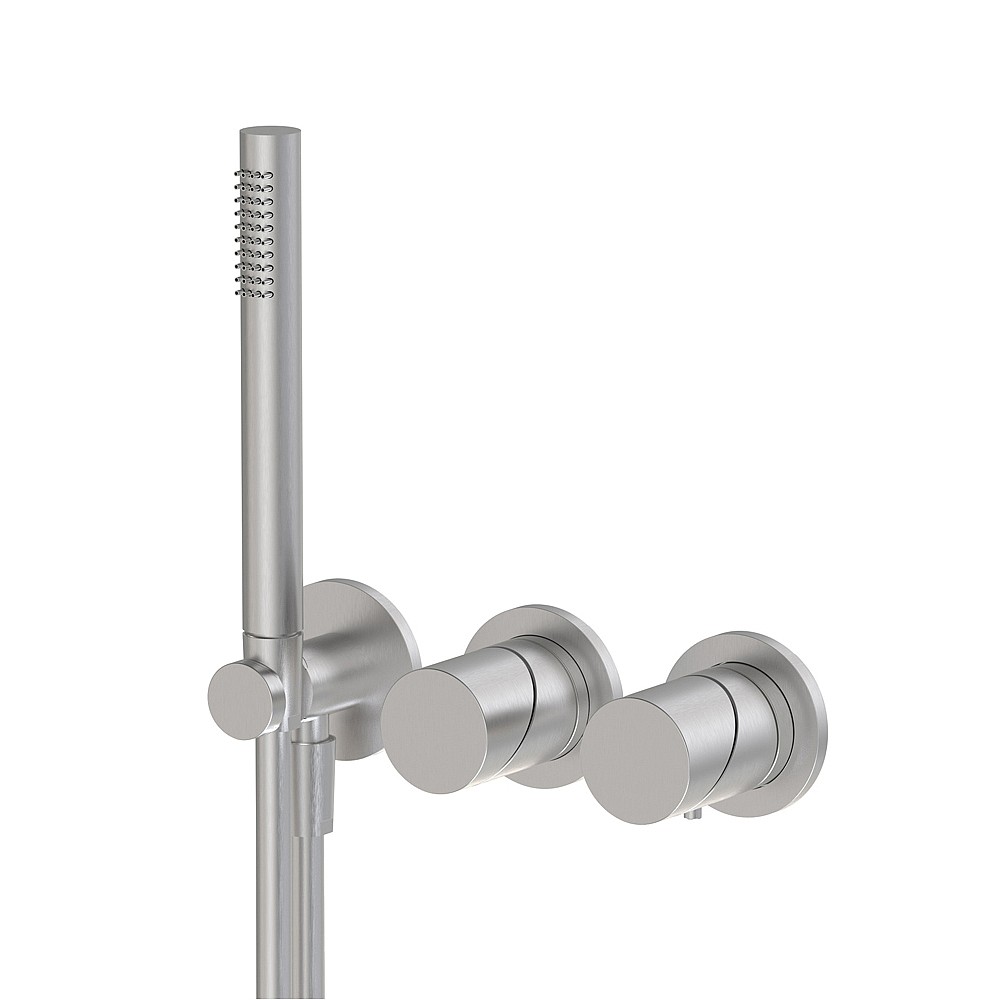 <KIT> C.P. Hart Slide Thermostatic Mixer with Baton Handshower & Diverter without Backplate
