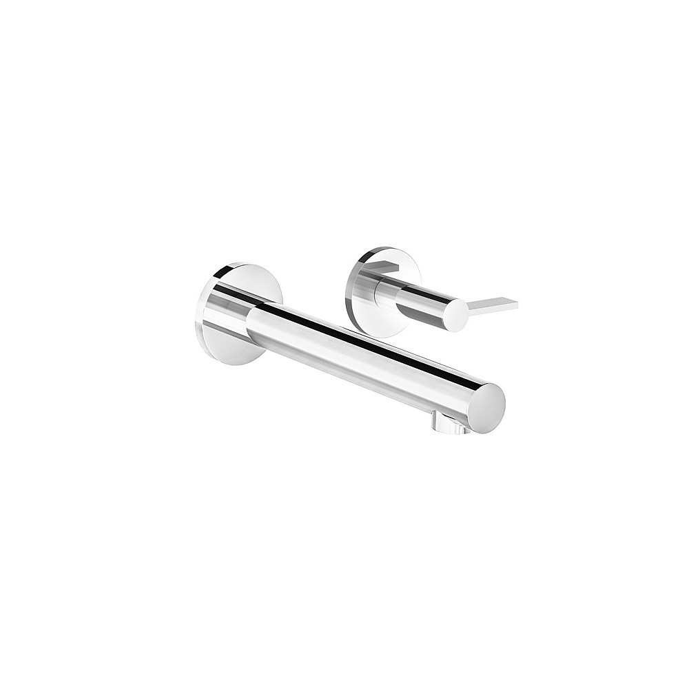 <KIT> Franz Viegener Lollipop Lever Single Lever Wall-Mounted Basin Mixer 185mm Spout without Waste