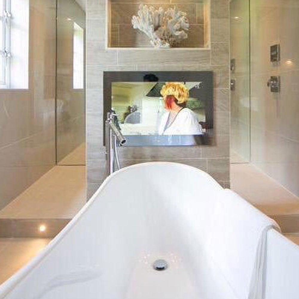 Aquavision Waterproof Bathroom Tv With, Tv In A Bathroom