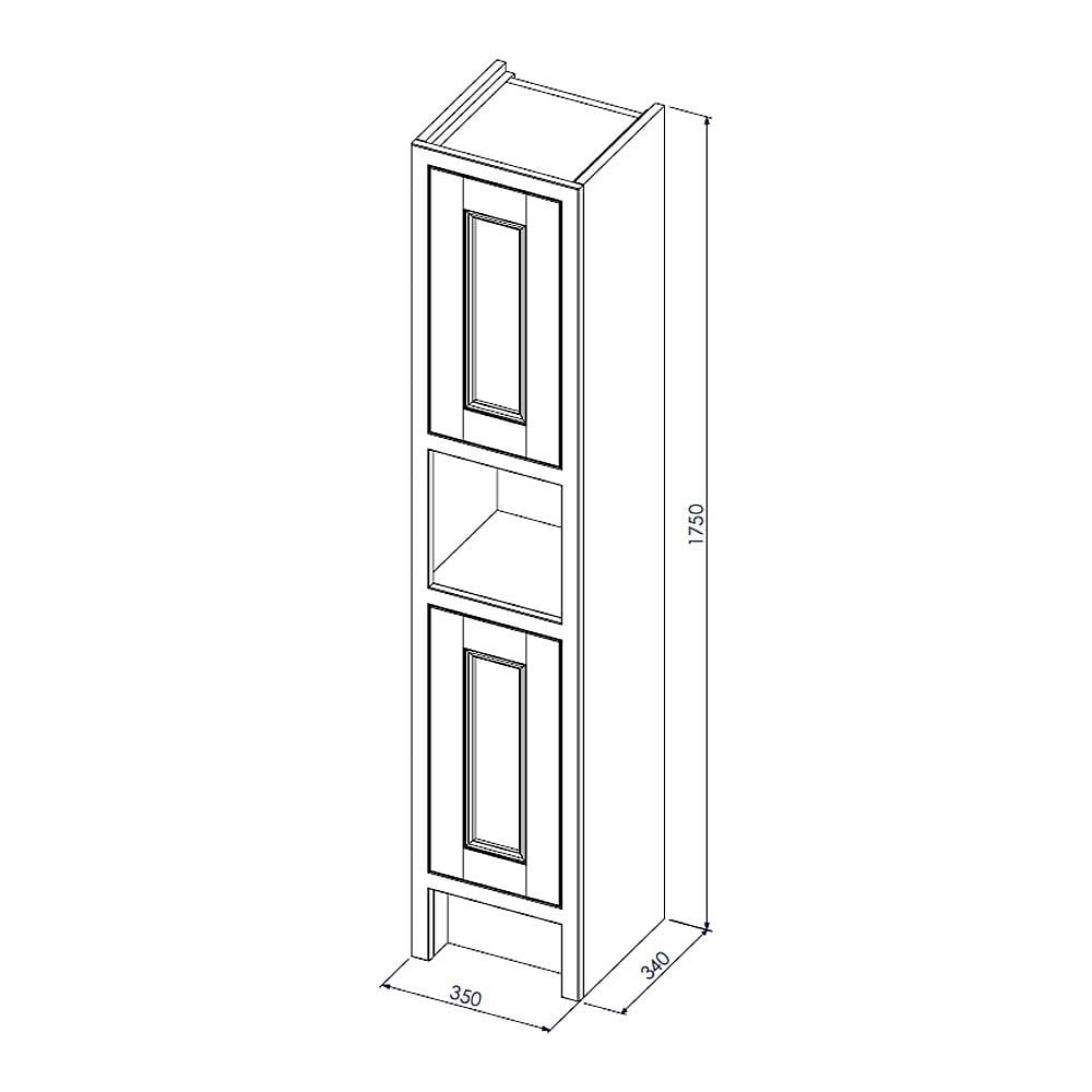 C.P. Hart Rowan Tall Unit Bathroom Vanity Units CP Hart