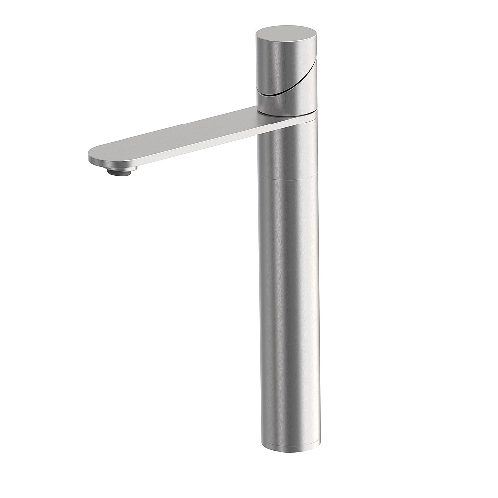 Slide Tall Single Lever Basin Mixer with Slotted Click Waste