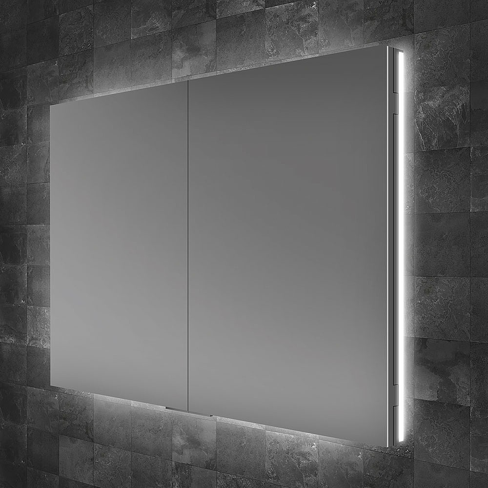 C.P. Hart Sutton LED Semi Recessed Mirror Cabinet 800mm Mirror