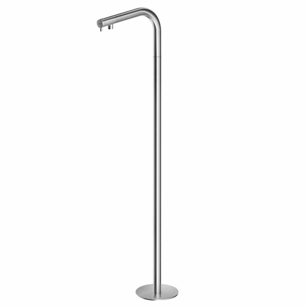 MGS Freestanding Square Spout Single Lever Basin Mixer | Basin 