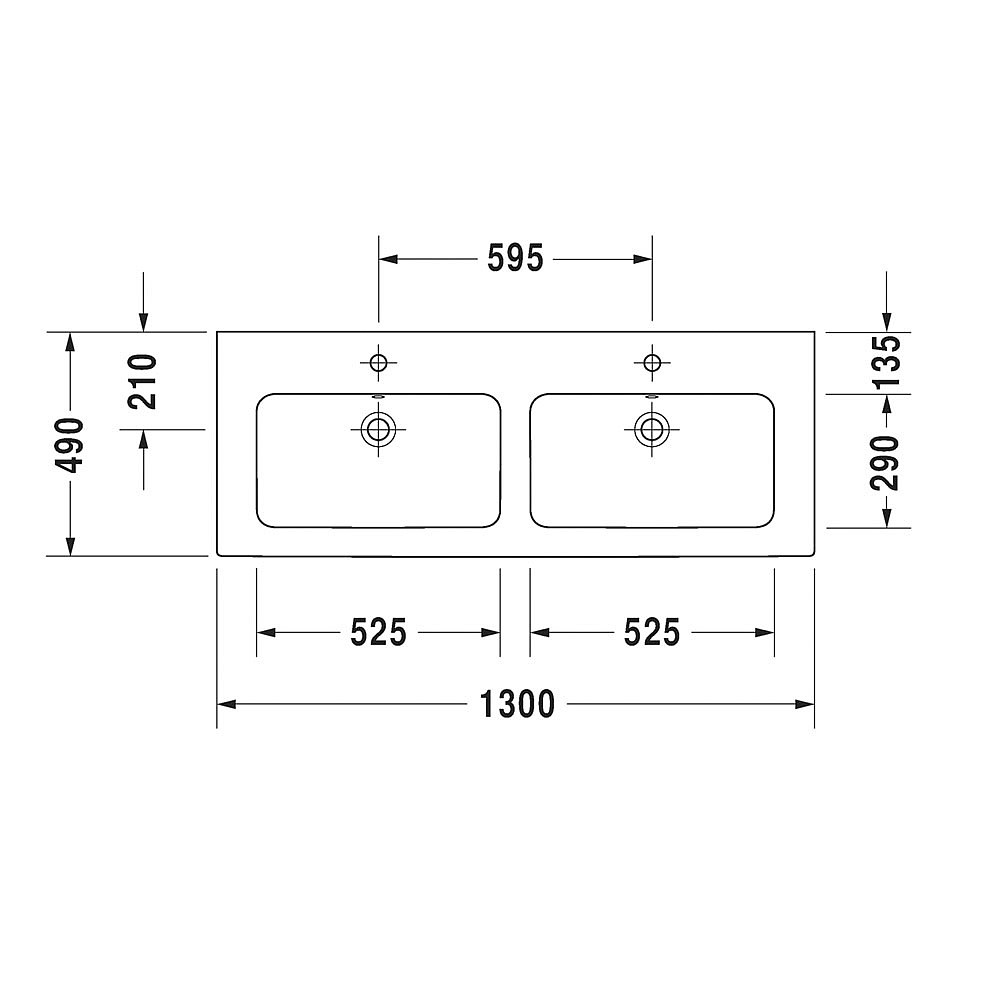 Wash basin 2025 dimensions