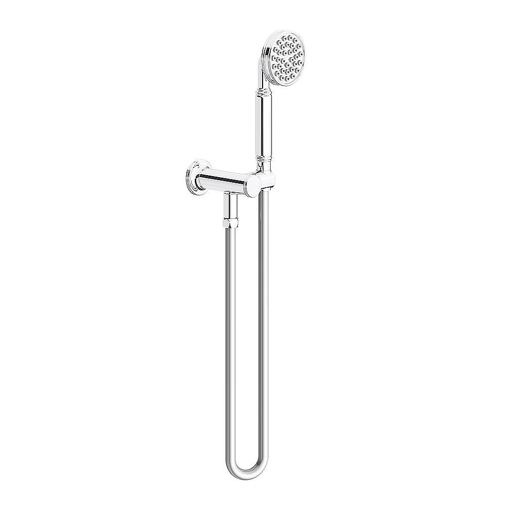 Franz Viegener Classic Round Handshower Set with Wall Outlet Bracket and Hose