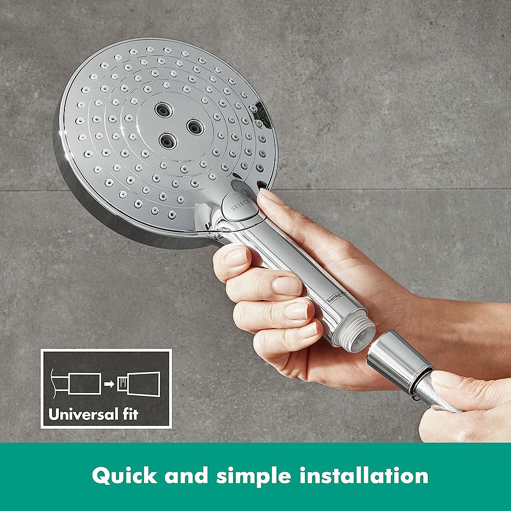 hansgrohe Raindance Select S Hand Shower 120mm 3jet | Hand Showers 