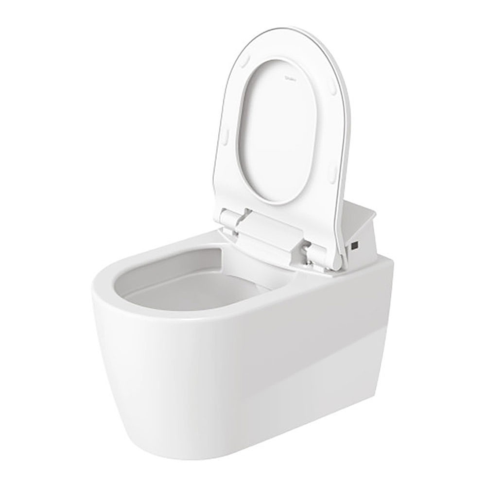 Duravit ME by Starck Wall-Mounted Rimless Pan for SensoWash  
