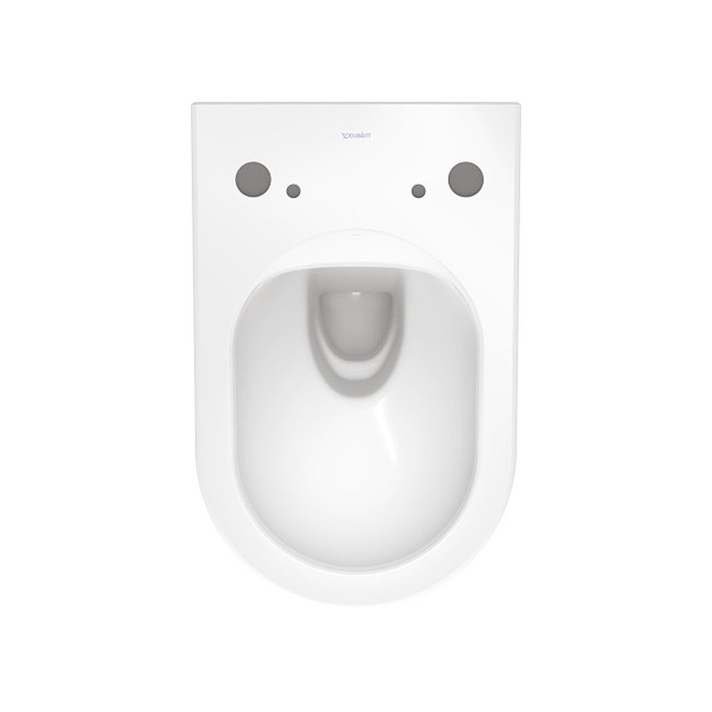 Duravit ME by Starck Wall-Mounted Rimless Pan for SensoWash  