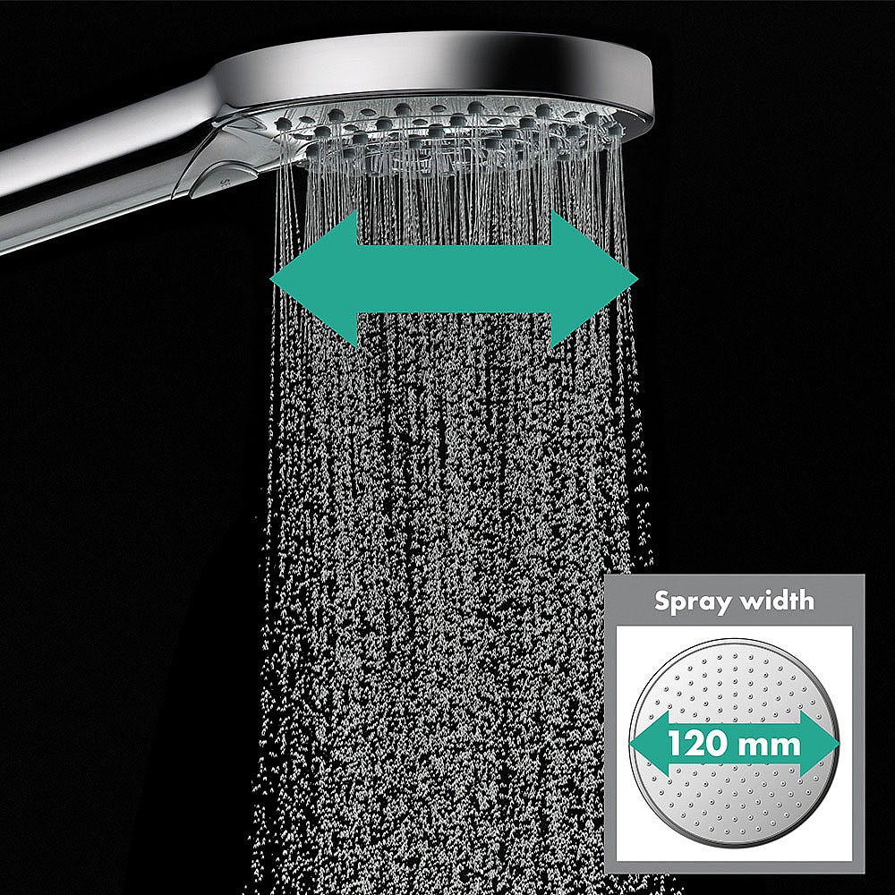 hansgrohe Raindance Select S Hand Shower 120mm 3jet PowderRain 