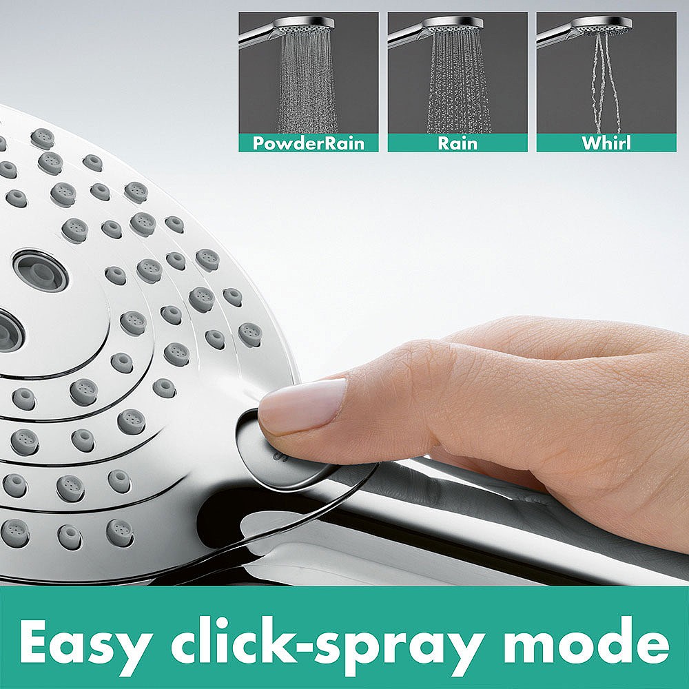hansgrohe Raindance Select S Hand Shower 120mm 3jet PowderRain  