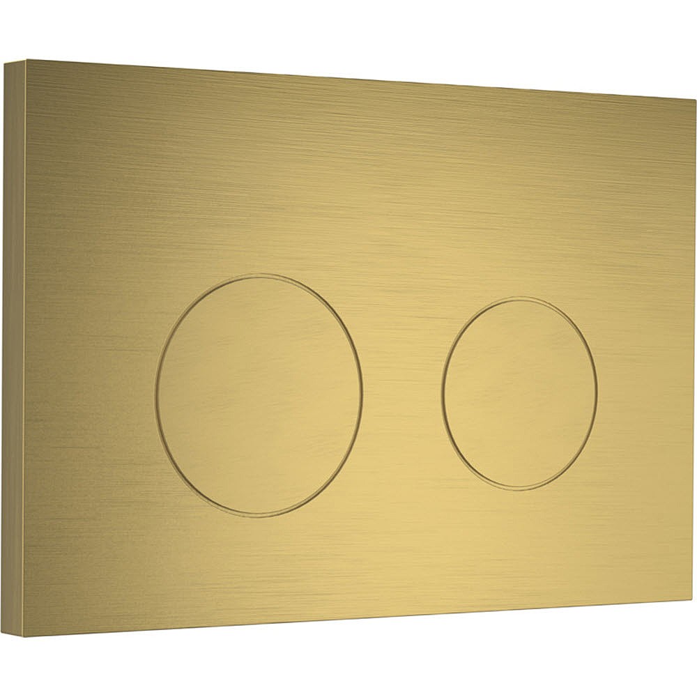 Samuel Heath Flush Plate for Geberit Omega Concealed Cistern Antique Brass Matt