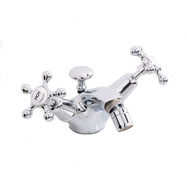 C.P. Hart Spillo Single Lever Bidet Mixer with Pop-Up Waste, Bidet Taps