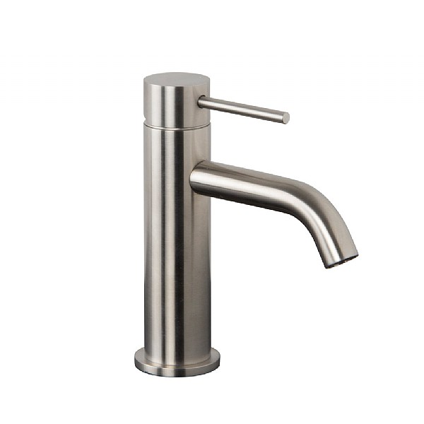 Spillo Steel Single Lever Basin Mixer with Click Waste