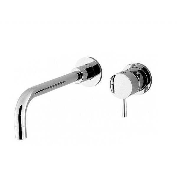 Crosswater Kai Lever Wall-Mounted 2 Hole Basin Mixer | Traditional