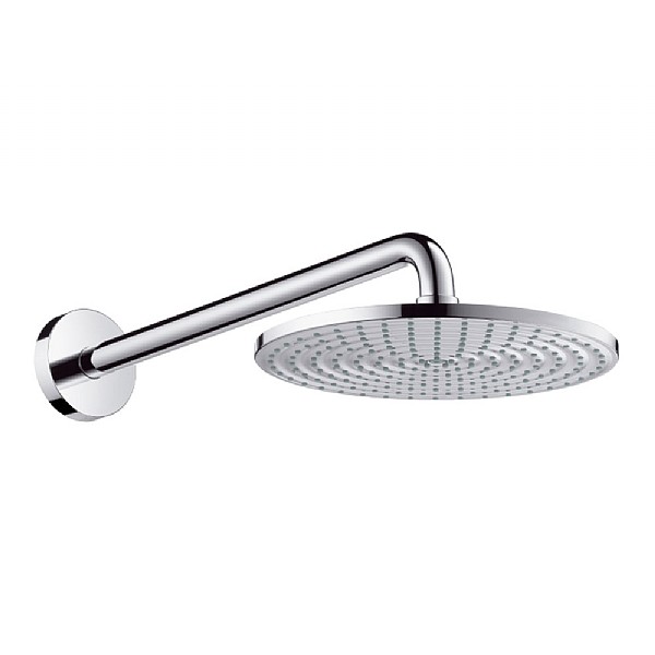 hansgrohe Raindance Shower Head with Wall Mounted Arm