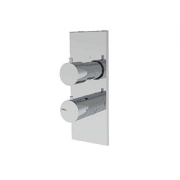 C.P. Hart Spillo One Way Dual Control Thermostatic Shower Valve