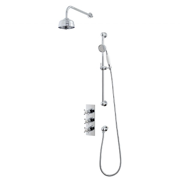Original Shower Set (Triple Valve, Flexible Kit & Shower Head)