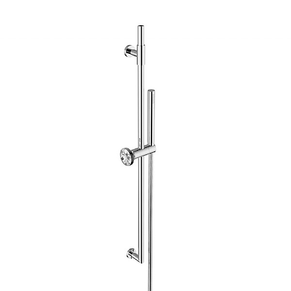 P1 Slide Rail Kit with Baton Handshower. Sliderail and Hose with Chicago Handle
