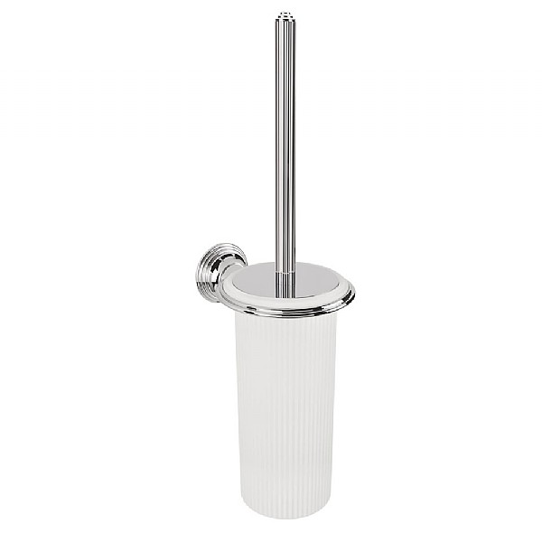 Wall mounted toilet shop brush and holder