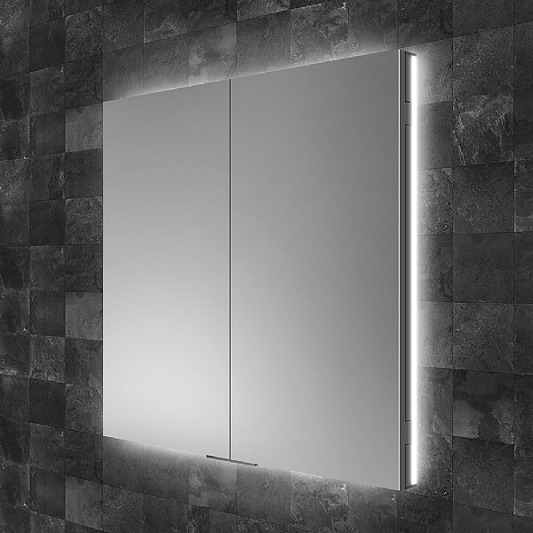 C.P. Hart Sutton LED Semi Recessed Mirror Cabinet 600mm